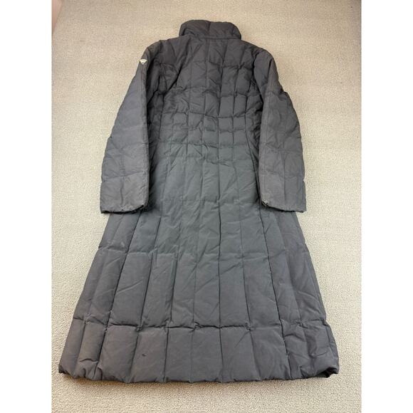 Post Card Women's 2 I38 GB4 Black Puffer Winter Coat Made In Romania - Picture 2 of 16